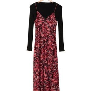 New With Tags All Saints Hera Printed Dress